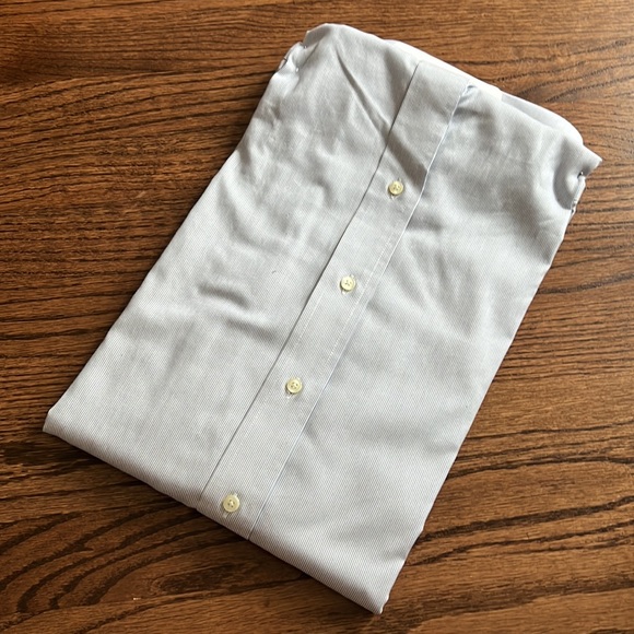 NWOT Jos. A. Bank Traveler’s Collection dress shirt, 17 1/2 - 34, button down - Picture 2 of 5